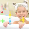 19/24/48Pcs Suction Bath Toys for Kids Soft Silicone Sucker Toys Toddlers Fidget Sensory Suction Cup Toy for Windows Travel 5