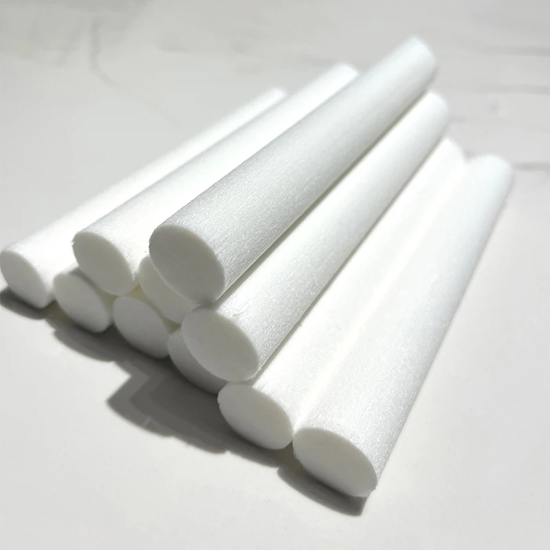 10pcs Diameter 20mm/10mm Handmade Extra Thick Rattan Aromatherapy Diffuser Refill Reed Sticks Black/White