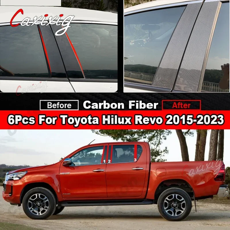 Toyota Hilux Revo 2015-2023     ¦ Į B C ʷ Ʈ Ŀ Ʈ, ź  ̷ ȿ PC ƼĿ