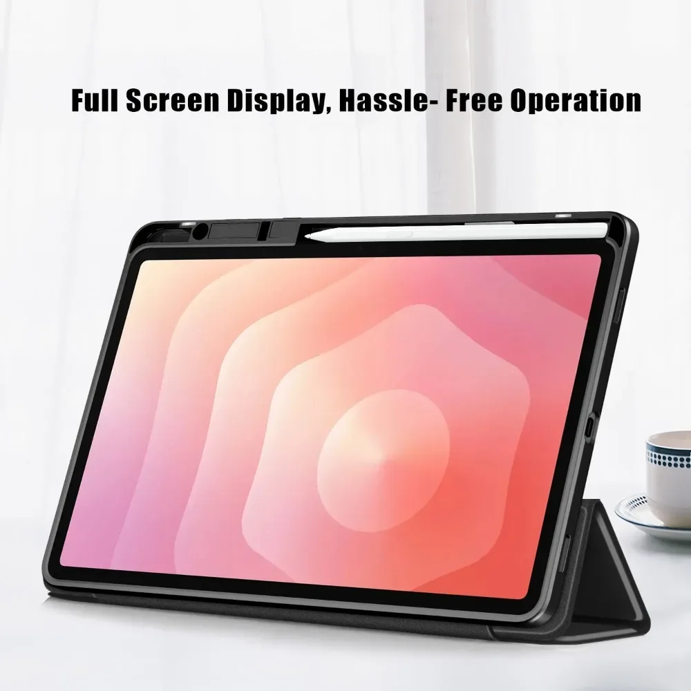 Premium Protective Case with Pencil Holder and Magnetic Stand
