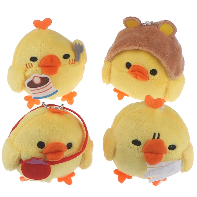 Fashion Mini Duck Plushies Touch Duck portachiavi anatra portachiavi peluche  bambola giocattolo - AliExpress