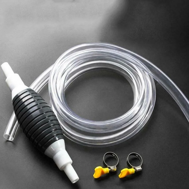 Universal Car Fuel Pump Hand Gas Oil Pump Manual Suction Pipe Pumping liquid transfer pump for Boat Liquid Petrol Tuning Fuel Gasoline Diesel