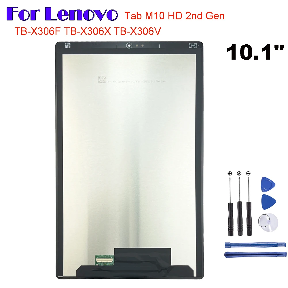 

Original for Lenovo Tab M10 HD 2nd Gen 10.1 TB-X306 TB-X306F TB-X306X TB-X306V LCD Display Touch Screen Digitizer Glass Assembly