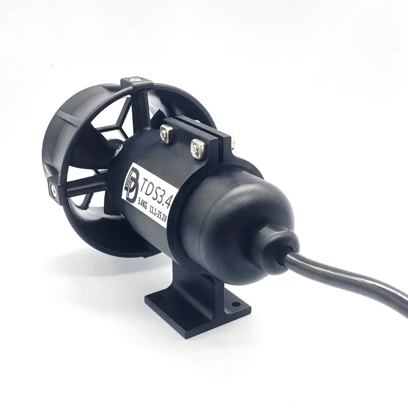 160WDC24vUnderwater100MAllMetalBowThrusterInnerRotor