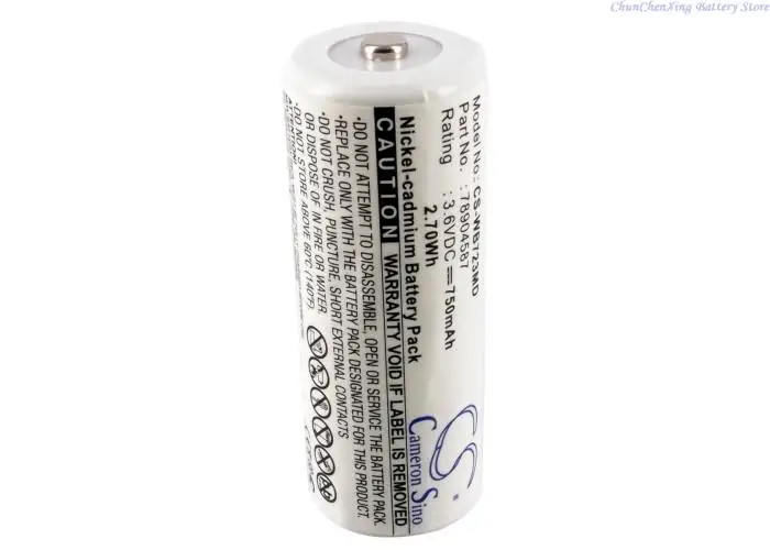 Rechargeable Battery Camera Battery 750mAh Battery for Welch-Allyn 71000C 71020A 71000A 71020C 71055C 72300 Cameron Sino