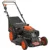 -22 in. 6 Speed High Wheel RWD 3-in-1 Gas Walk Behind Self Propelled Lawn Mower, Black 3