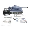 Coolbank RC Tank 1:16 360° Turret Rotate Big Motor 2400rpm Remote Control German Tiger I Heavy Tank Model RC Tanks Henglong 3818 6