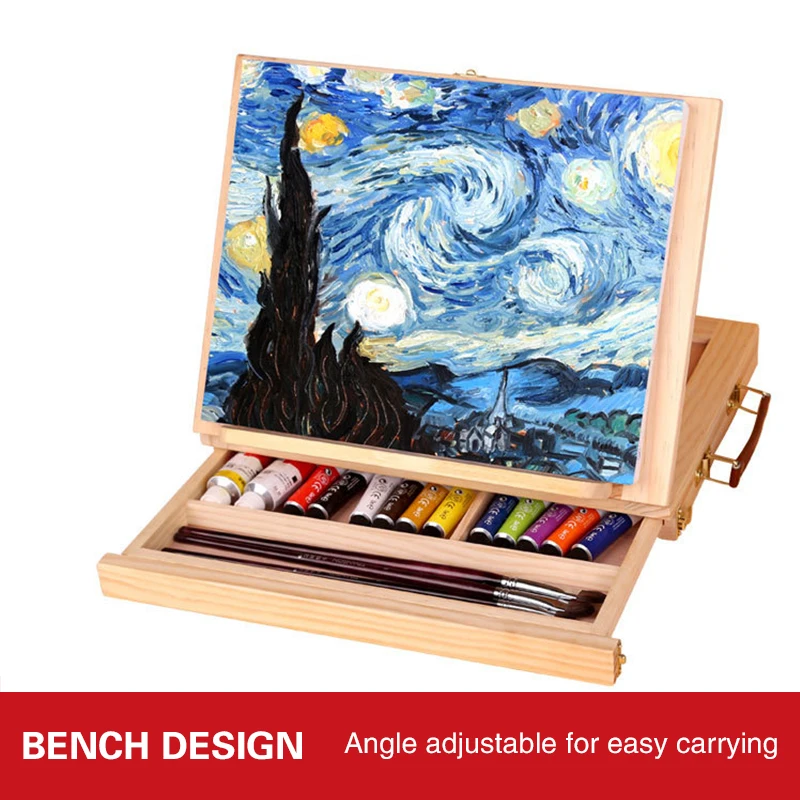 desktop-drawer-type-oil-painting-frame-wooden-painting-panel-foldable-portable-desktop-oil-painting-box-desktop-sketch-easel