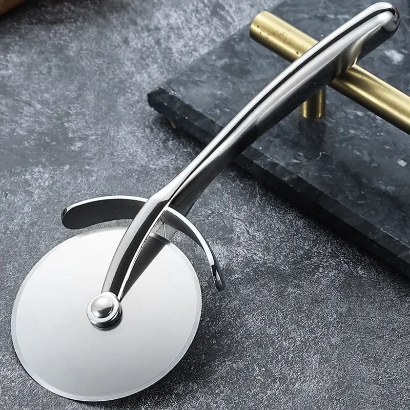 Pizza Cutter Stainless Steel Pizza Cutter Knife for Cake Bread Pies Kitchen