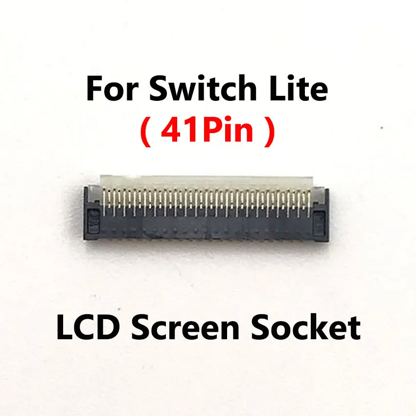 JCD 29/31/41/43/53 핀 FPC 암 소켓 마더 보드 LCD 디스플레이 화면 스위치 NS Lite OLED 용 플렉스 케이블 클립 리본 커넥터