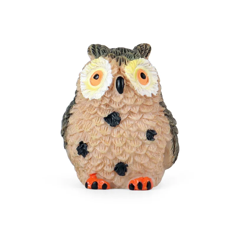 

Simulated Solid Open Feet Little Cat Head Eagle Bird Animal Model Cake Decoration Decoration Carving Eagle Animal Toy