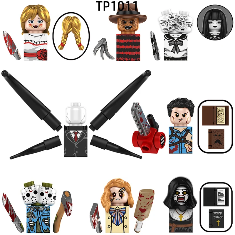 The Slender Man Annabelle Freddie Tomie Ashe Jason M3gen Nun Model