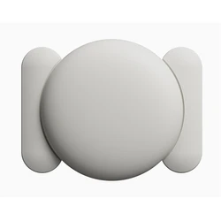 Enhanced Magnetic Silicone Holder Case for GPS Tracker Protection (Beige)