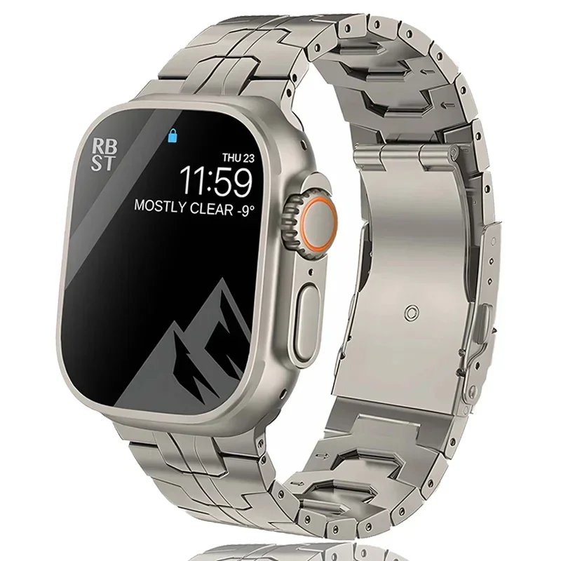 TitaniumWatchStrapForAppleWatchUltra49mm454144384042MMMen