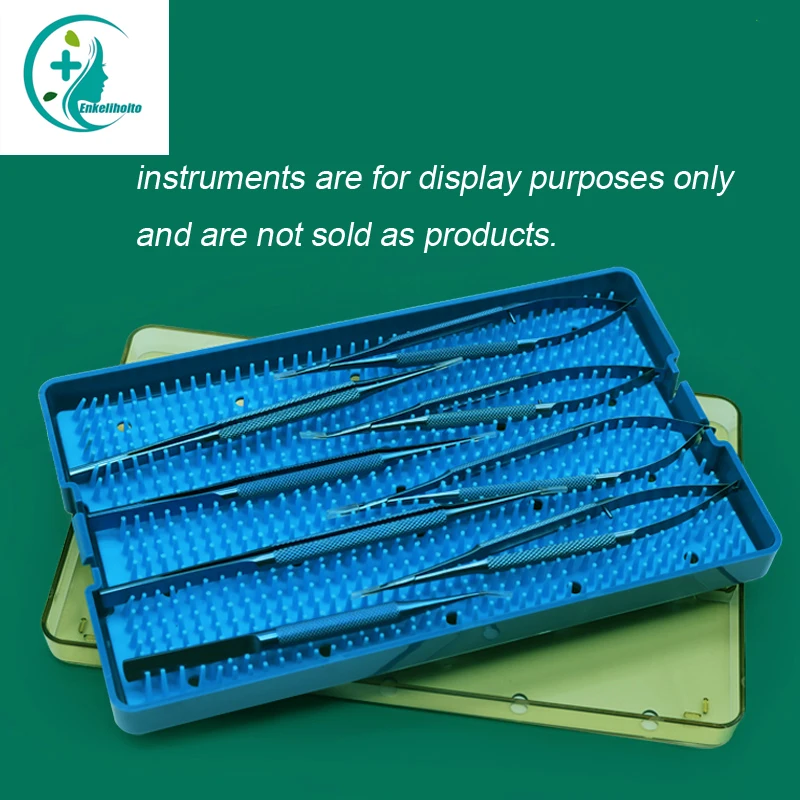 Sterilization Box 4 sizes available Sterilization Tray Case with Silicone Mat Sterilization Box Autoclavable Disinfection Box