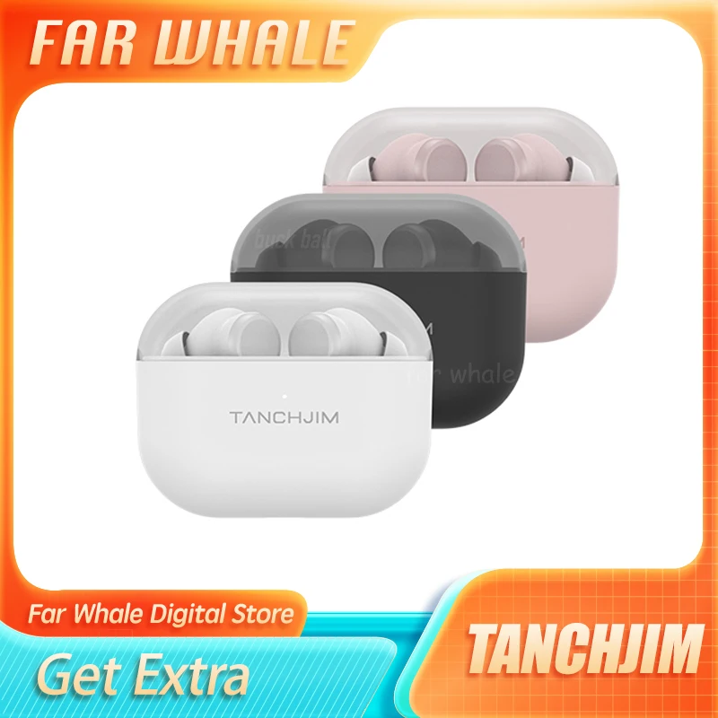 

TANCHJIM MINO Earphones TWS True Wireles Bluetooth 5.3 Earbuds Active Noise Cancellation Smart Touch 0 Delay HiFi Music Earphone
