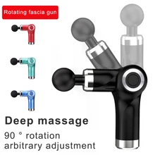 

Folding Portable Mini Massage Gun Muscle Relax Electric Massage Deep Muscle Relaxation Fascia Massager 4Gear Pain Relief