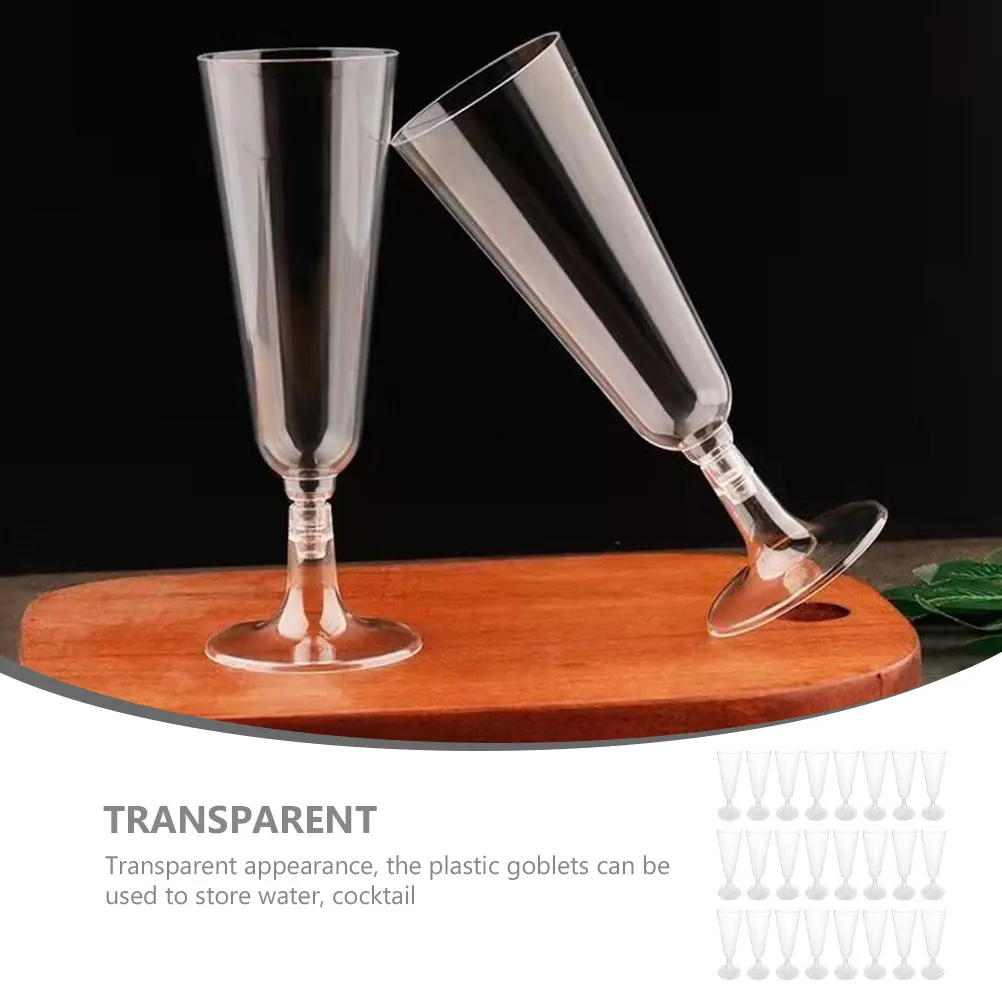 

40PCS Transparent Vintage Red Martini Glasses Cocktail Goblet Decorative Party Bar Water Juice Martini Glasses Glass