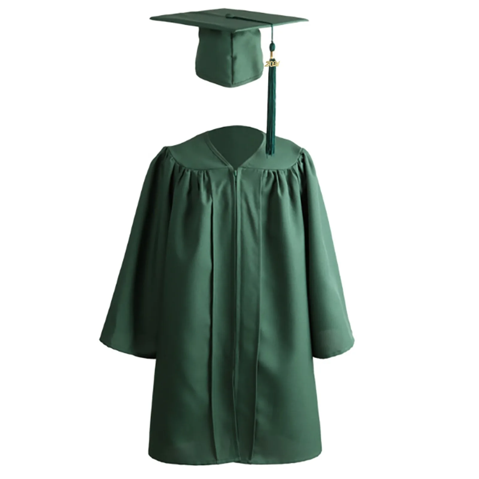 Child Graduation Costume Kindergarten Kid Toddler Graduation Clothing Cap Gown Preschool Festival Clothing Outfit