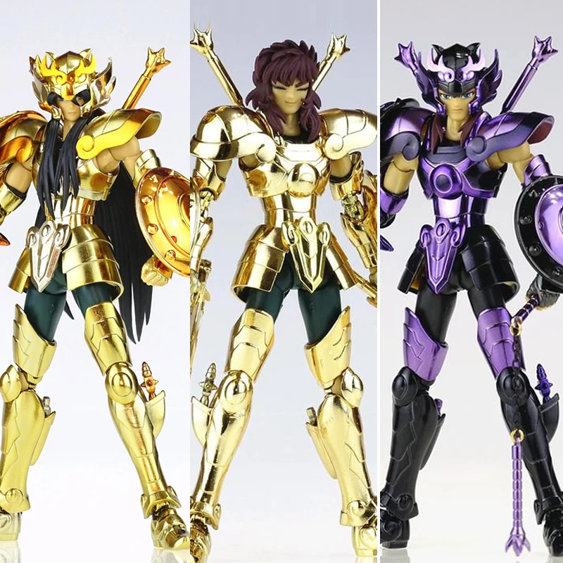 In Magazzino Mst Libra Dohko & Purple Dragon Head Tv/24K/Dark Gold Saint Seiya Myth Cloth Ex Action Figure Modello Anime Manga Toy Hobby