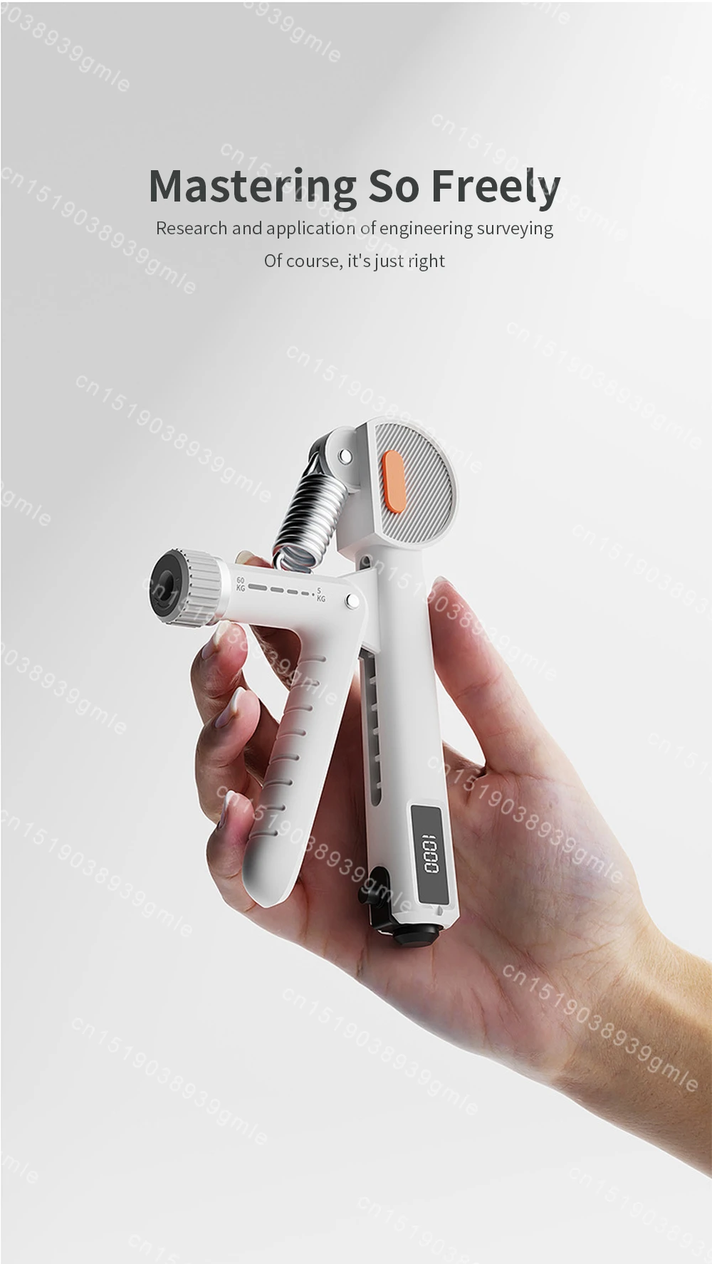 Description Picture 6 of itemCount Heavy Gripper Fitness Hand Exerciser Grip Wrist Training Increase Strength Spring Finger Pinch Carpal Expander