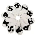 10pcs-white