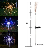Solar Fireworks Light 90/150 LED Waterproof Garden 8 Modes Fairy String Lamp Christmas Solar Light For Outdoor Holiday Decor 6
