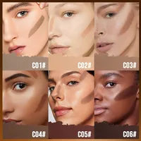 1 pièce couvre les cernes et les marques d'acné, bâton correcteur, ombre corporelle, ombre de nez, bâton de Contour pour créer un maquillage impeccable 2