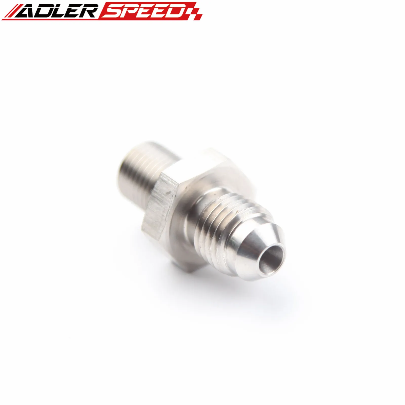 3AN AN-3 AN3 /-4AN AN4 수컷에서 M12X1.0 M10X1.0 메트릭 스테인리스 스틸 브레이크 피팅 어댑터