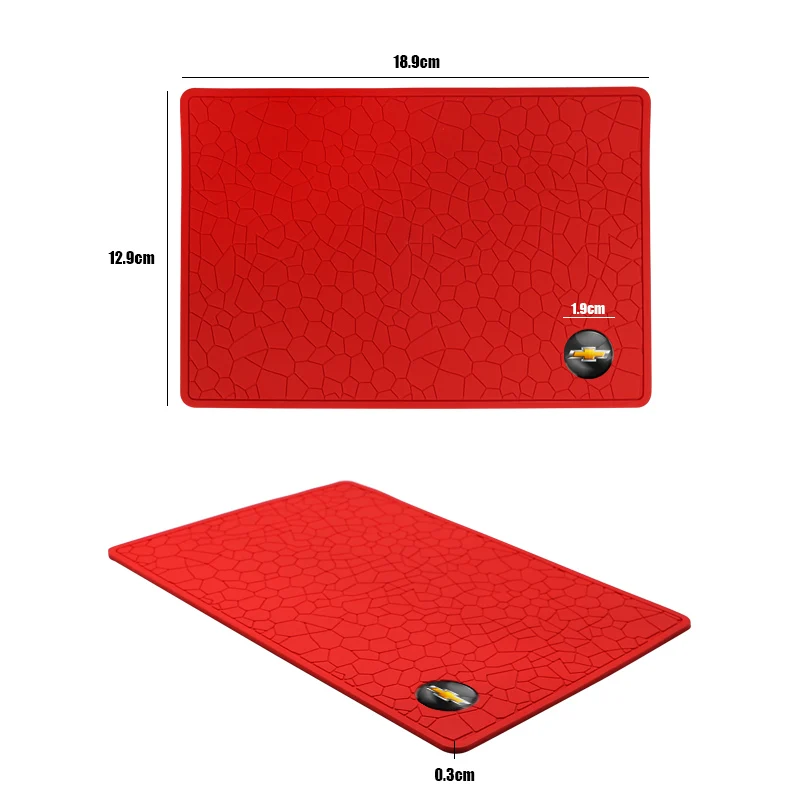 PVC 자동차 논슬립 매트 대시보드 폰 미끄럼 방지 젤 패드 쉐보레 크루즈 소닉 실버라도 트랙스 카마로 캡티바 이쿼녹스 라세티용