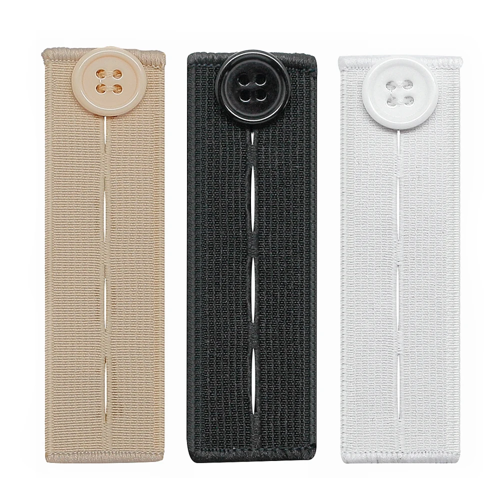 6 PCS/Set Belt Tight Trousers Jeans Waist Extenders For Pants Button Skirts Maternity Garment Button Hooks No Sewing Require 2