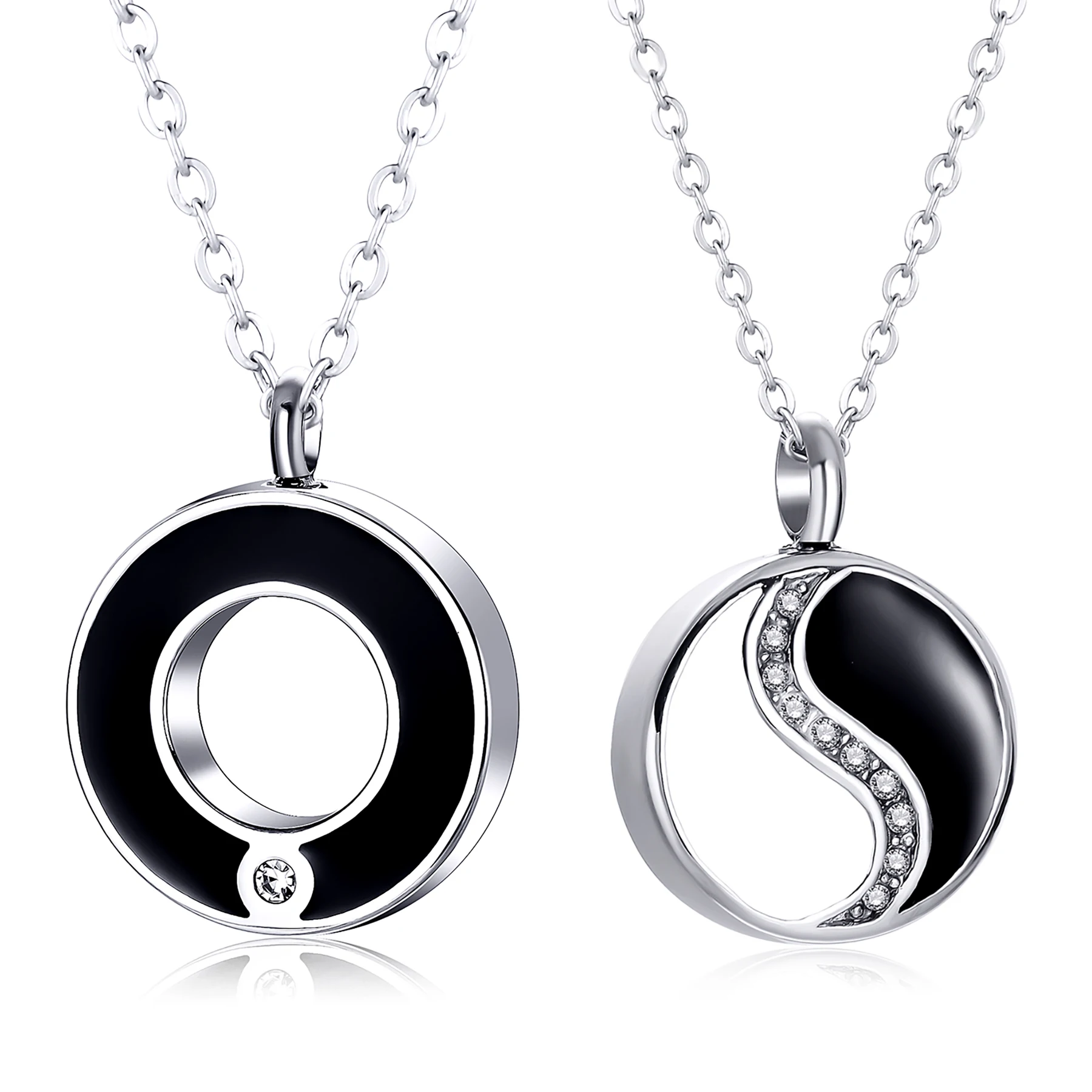 Collana Urna Per Ceneri A Forma Di Cerchio Con Albero Della Vita – Gioiello Memoriale In Acciaio Inossidabile Per Ricordo Di Persone Care O Animali