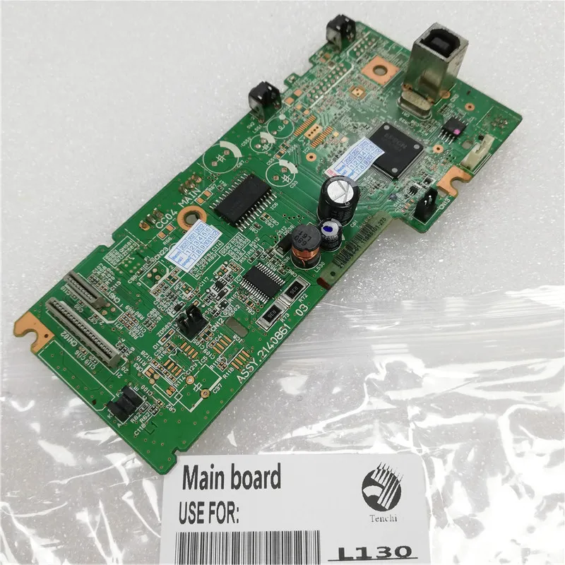 Placa Principal Original para Epson L130 L132 Motherboard Impressora a Jato de Tinta