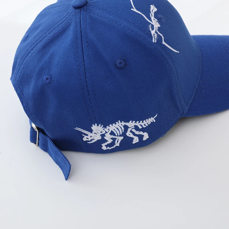 Children's Sports Hats School Baby Boys Baseball Summer Embroidered Dinosaurs Outdoor Kids Caps for 2-8Years Adjustable