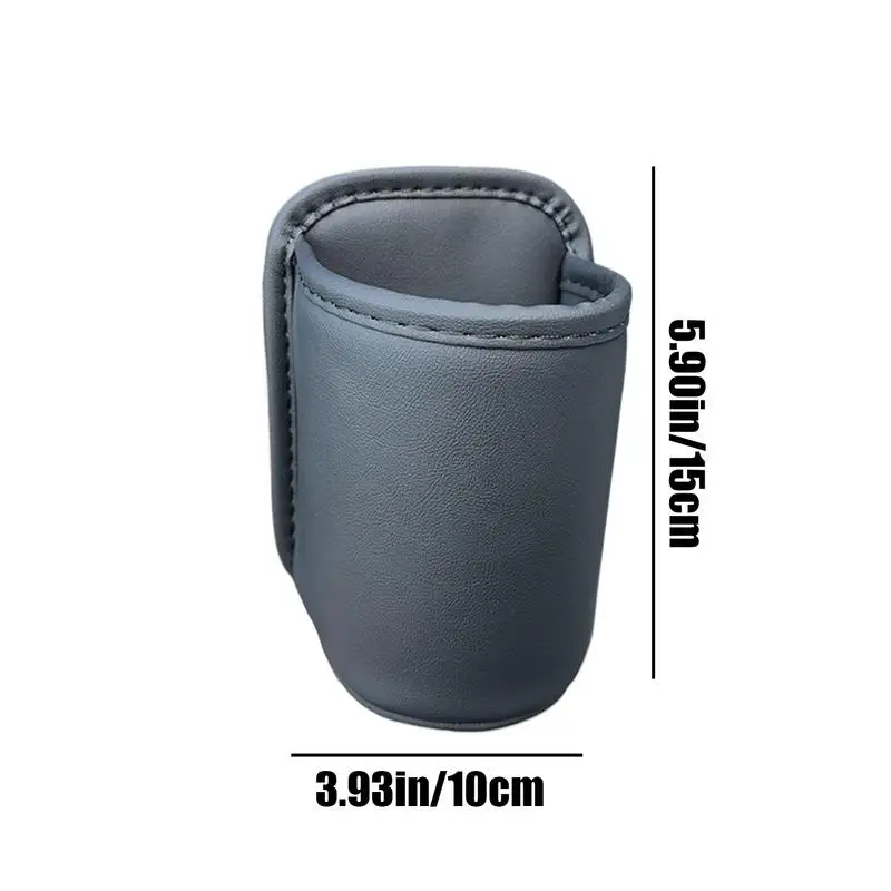 auto Door Cup Holder Leather  car Drink rack Storage bin auto Back Seat cup holder Back Seat Organizer car interior accessories