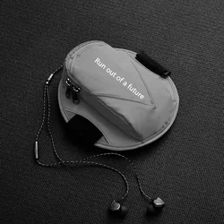 Universal Sports Arm Bag for Running and Fitness - Unisex Wrist Bag (GRAY)