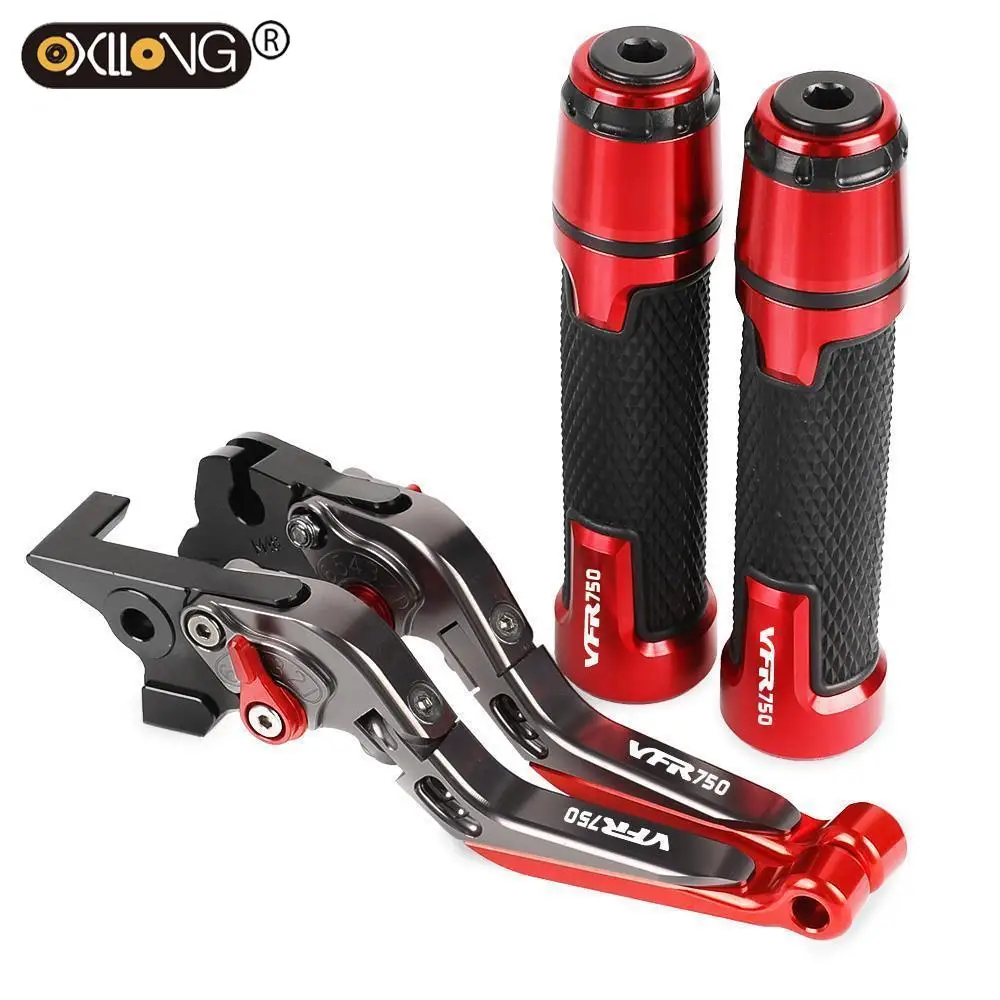 

Motorcycle Brakes Tie Rod Brake Clutch Levers Handlebar Hand Grips ends FOR HONDA VFR750 1986 1987 1988 1989 1990 1991-1998