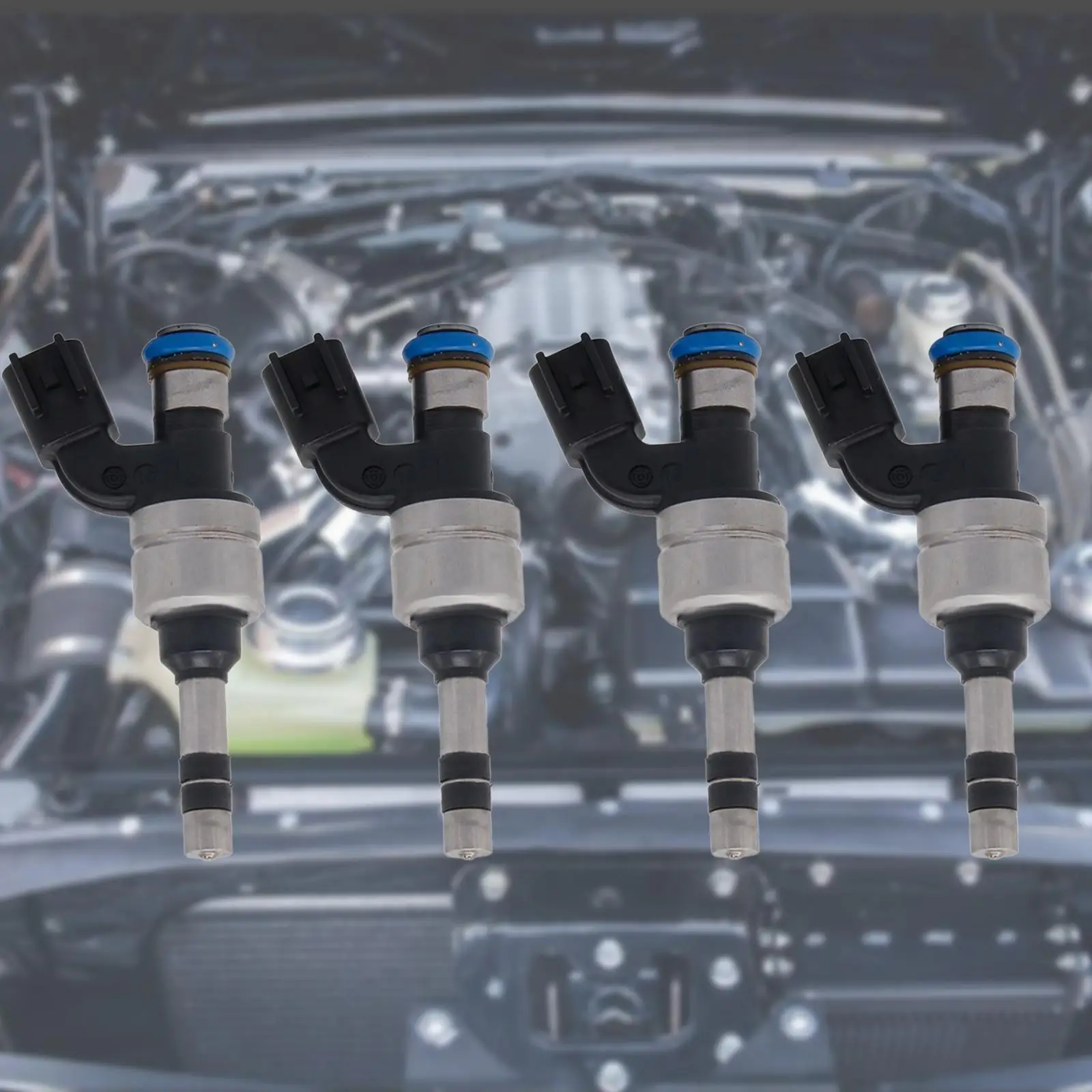 

4 шт. топливные инжекторы 12633784 бритья Стабильная производительность Простая установка автомобильные аксессуары запасные части для Buick Regal 2.4L