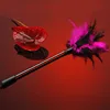 40CM Feather Paddles,,Pu Leather Whip Spanking Flogger Role Play Horse Riding for Horse Training Crop Equestrian bat 1
