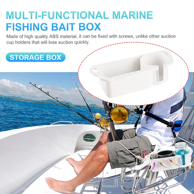 Universal Multifunctio Marine Storage Caddy Box with Screws/Double