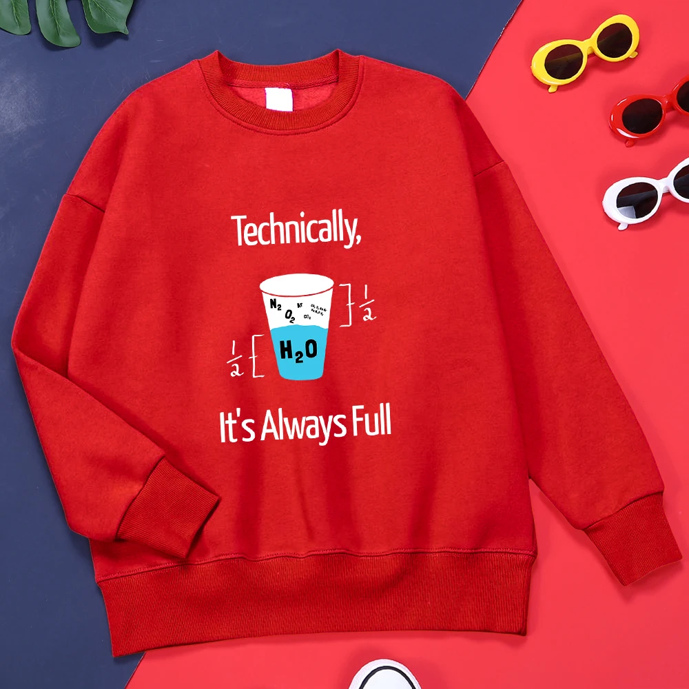 

Technically It'S Always Full Scientific Experiment Male Clothes Fashion Loose Clothing Hip Hop Casual Hoodies Soft O-Neck Hoodie