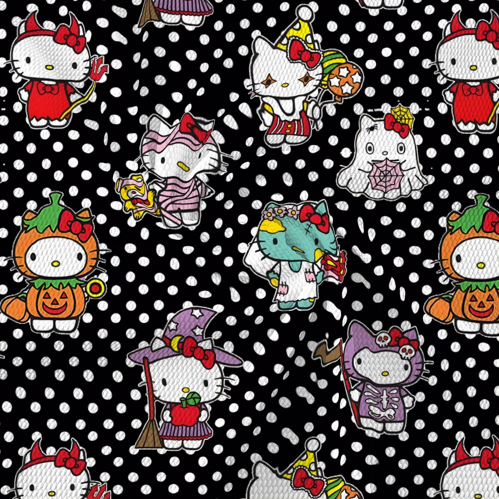 Hello Kitty Halloween Candy Cotton Fabric