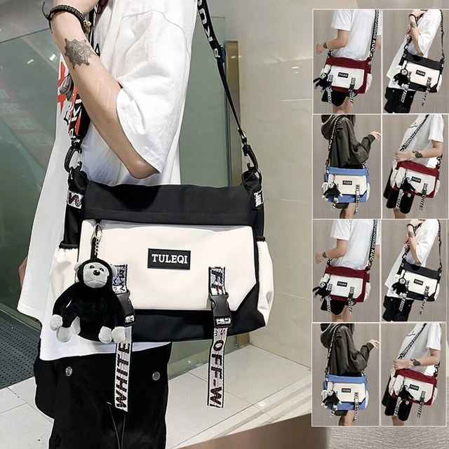 Off-White Shoulder bag with logo, Men's Bags