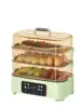 220V 36L Household Electric Steaming Pot Home Electric Food Steamer for Breakfast Stewing and Steaming Cooking Large Capacity 2