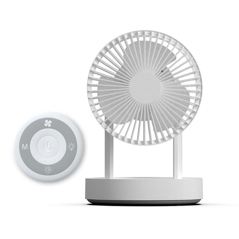 

20CC Portable Desk Fans Personal Cooling Fan Table Fan Desktop Fans Portable Fans Quiet Small Folding Personal Fan 5 Speeds