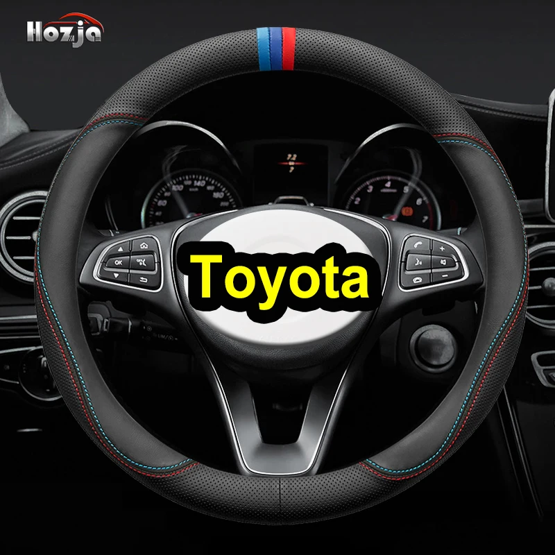 CarSteeringWheelCoverNonslipForToyotaCorollaFortunerSequoia
