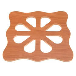 Charming Bamboo & Wood Non - Slip Insulation Table Mats - Set of - M (C)