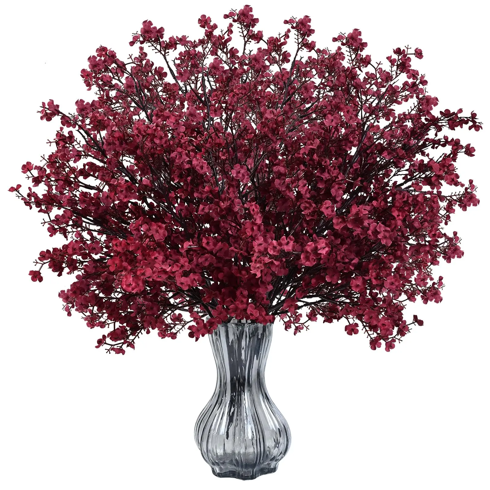 3/5 Stück künstliche Schleierkraut-Kunstblumen für Zuhause, Hochzeit, Party, Tischdekoration, Bauernhaus-Dekoration, künstlicher Gypsophila