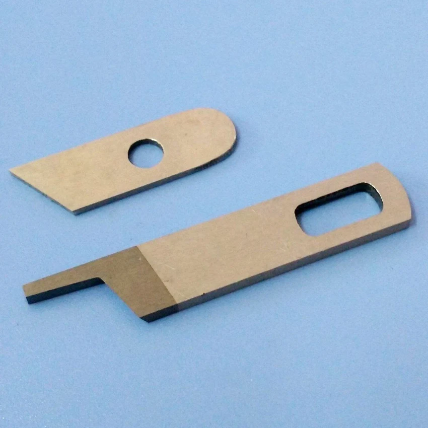 Singer Serger Overlock Macchina 14Cg754 Superiore + Inferiore Coltelli Lame #412585 550449