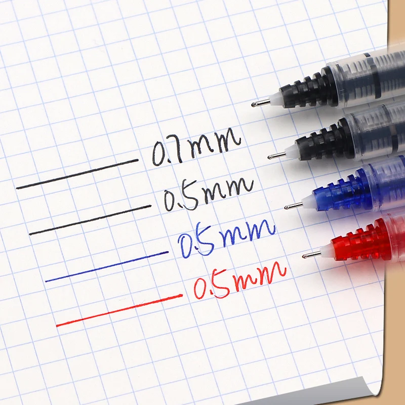 Gel Pens Japan Pilot Refillable Cartridge Rollerball Liquid ink 0.5mm/0.7mm Tip Blue